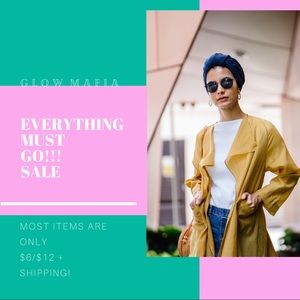 $6 & $12 SALE ON ENTIRE CLOSET!!!!! Shop Now!